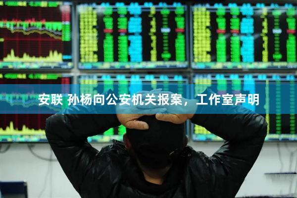 安联 孙杨向公安机关报案，工作室声明